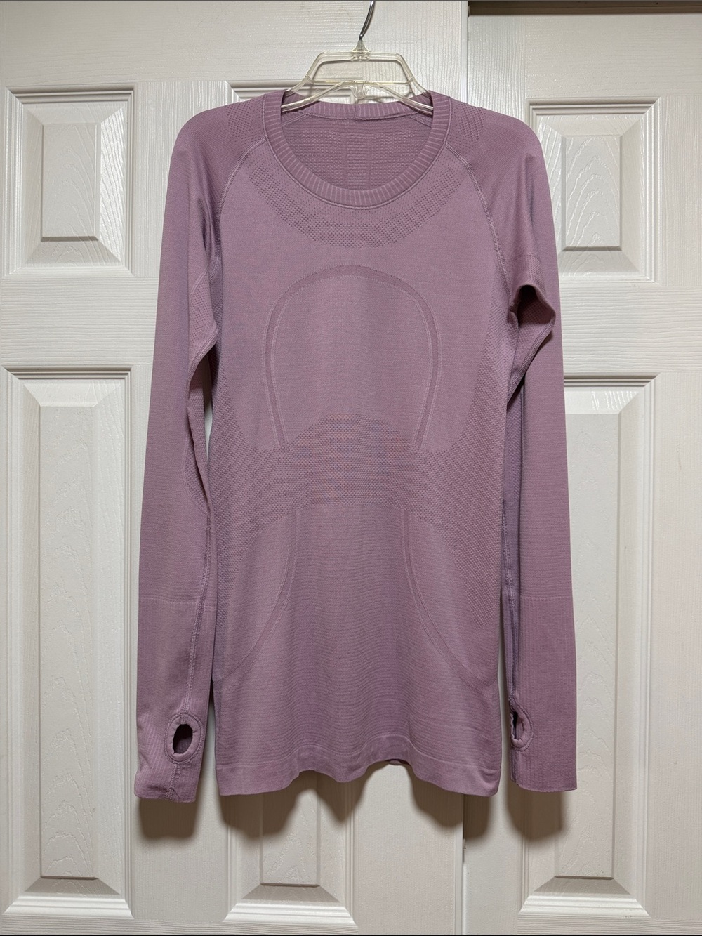 Lululemon Swiftly Tech Long Sleeve  Mauve Pink - Size 6